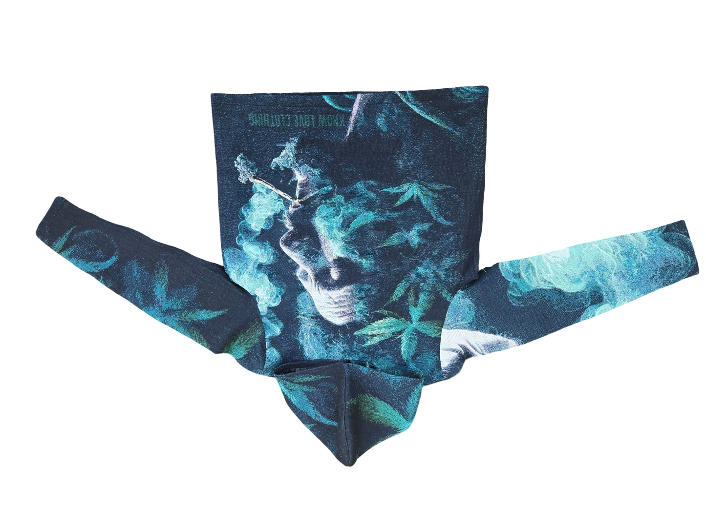 "Smoking&Thinking" Tapestry hoodie (by Know Love clothing)
