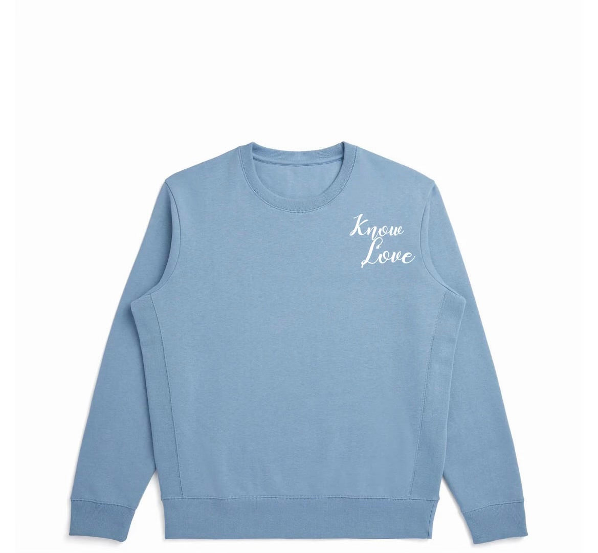 Know Love crew neck